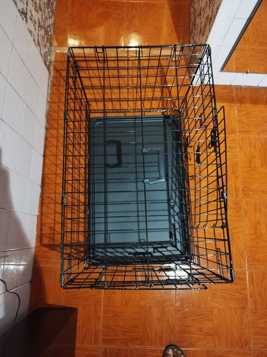 Gaiola para cachorro porte médio.