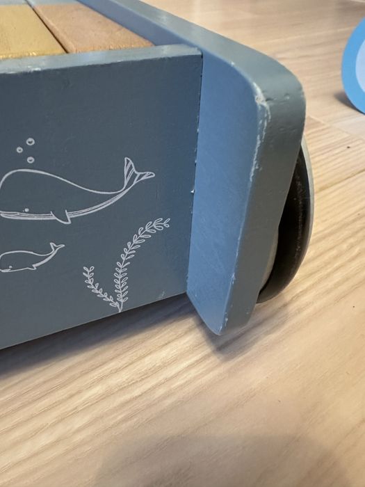 Pchacz drewniany / klocki Little Dutch