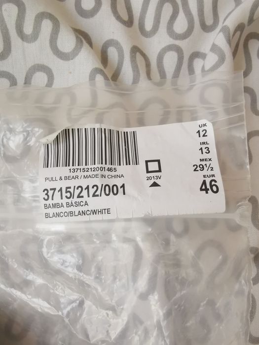 Tenisówki Pull&Bear Bamba Basica, r. 46