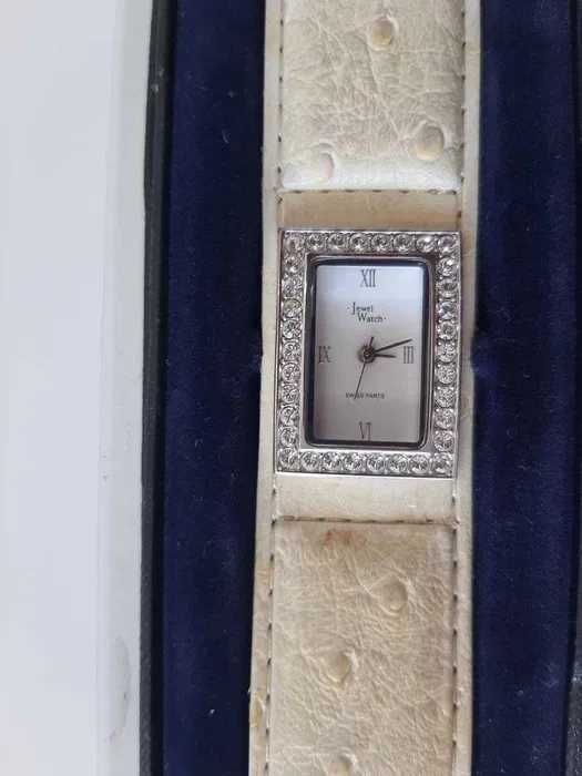 Relógio senhora Branco - Jewel Watch - Swarovski Crystal