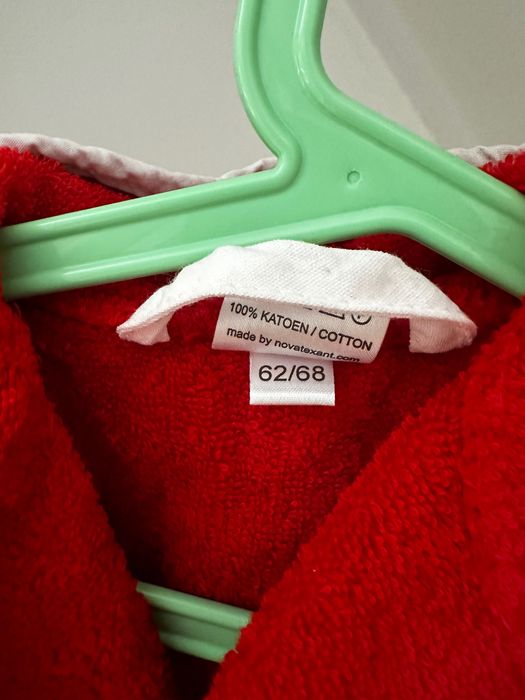 Szlafrok dziecięcy 62/68 piłkarski