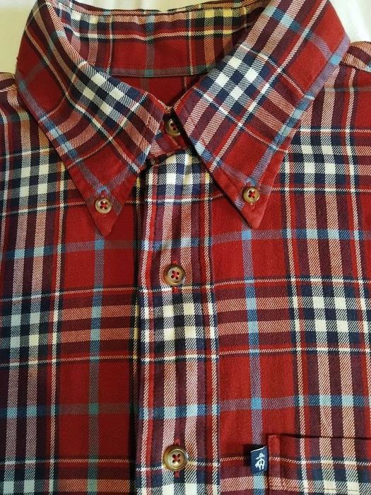 Сорочка Brooks Brothers Оригінал Розмір (M) Нова Бавовна Клітинка