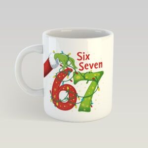 Kubek 67 Six Seven Grinch Święta Prezent