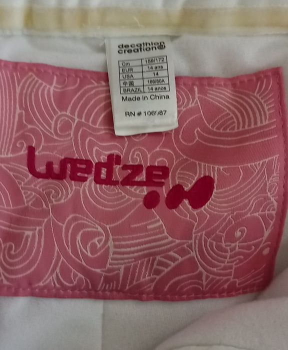 Calças de neve 14 anos