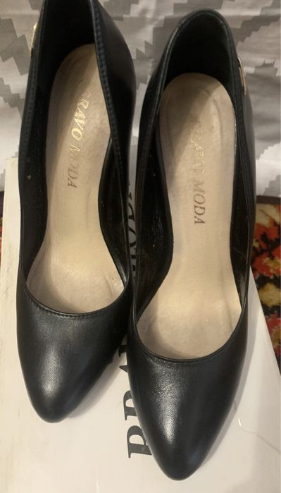 Туфлі шкіряні 39р