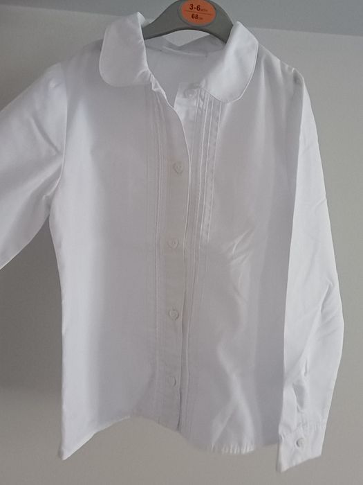 Нова дитяча біла блузка next