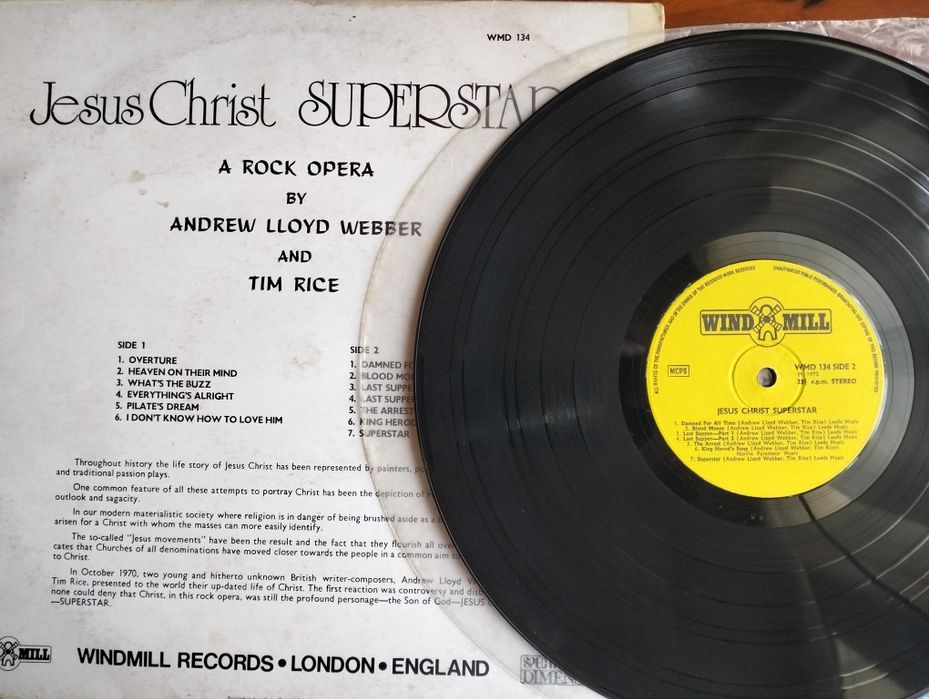 Disco de vinil LP Jesus Christ Superstar