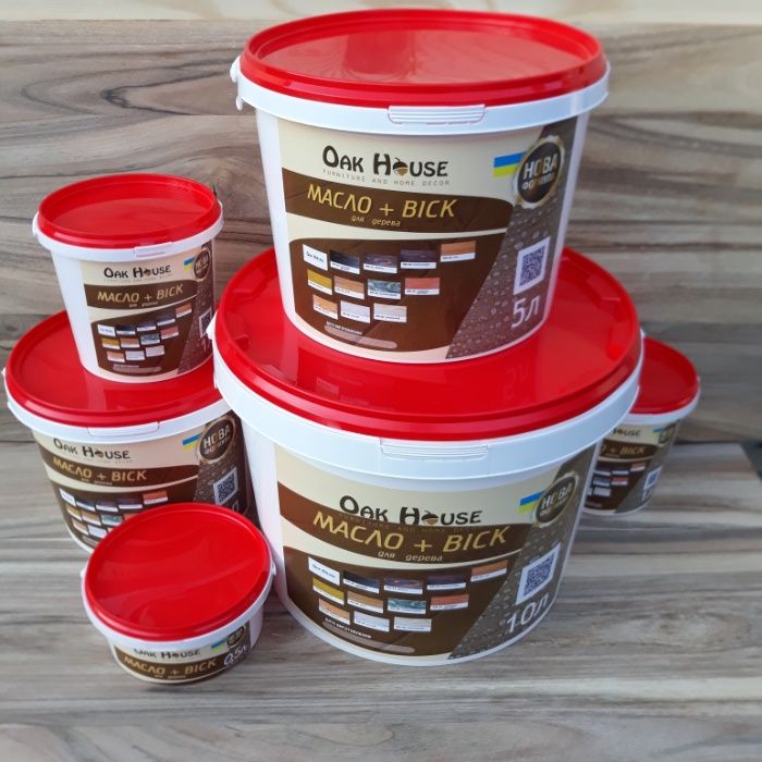 Масло воски для пропитки та захисту дерев'яноі вагонки , блок-хаусу