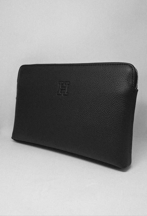 Чоловіча шкіряна барсетка хермес клатч | Мужская барсетка кожаная