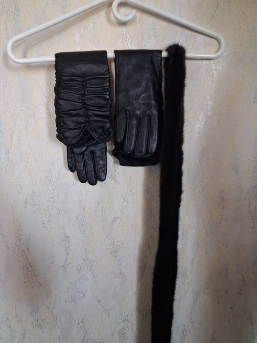 Норковый полушубок с капюшоном НОВЫЙ