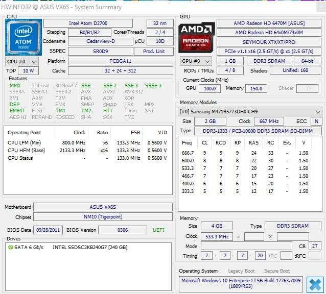 Нетбук ASUS Lambardhini VX6