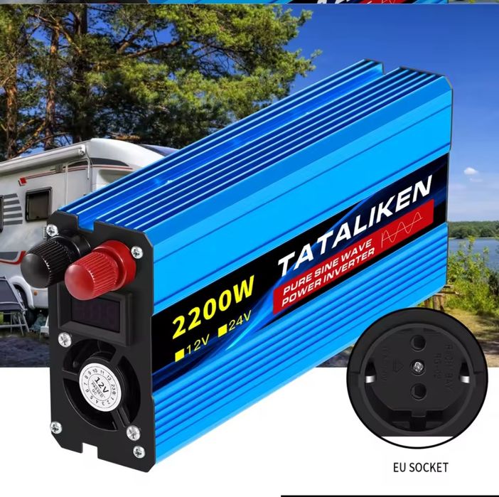 Інвертор 12/220 чистий синус