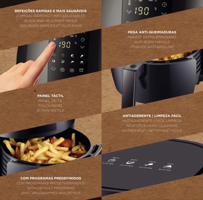 Air Fryer como NOVA