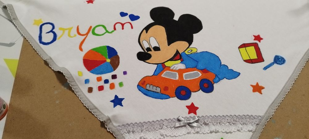 Fraldas de bebe personalizadas