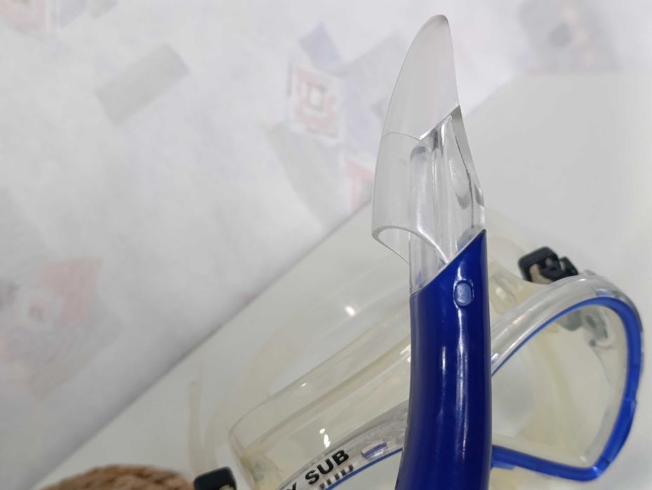 Набір для плавання (маска та трубка) Egysub синій