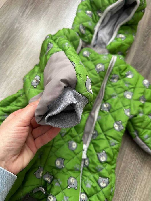 Комбінезон-трансформер з ведмедиками на дитину віком  до 12 місяців