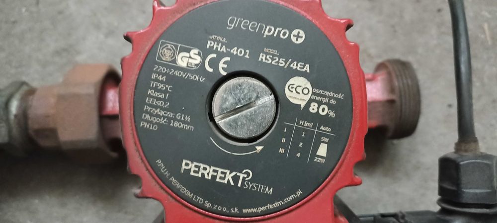 Części do kotła; pompa, zawór