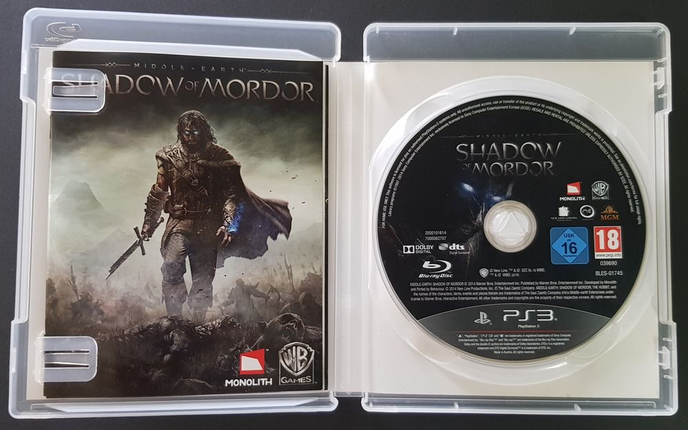 Shadow Of Mordor [PS3]