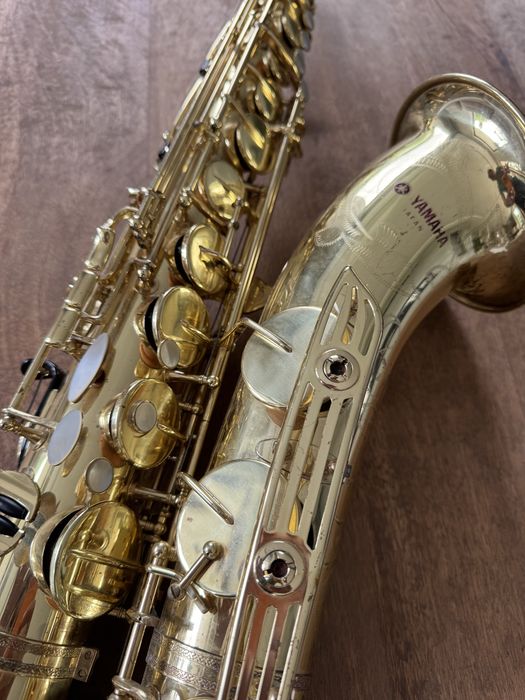 Saksofon tenorowy Yamaha YTS-61 purple logo po serwisie