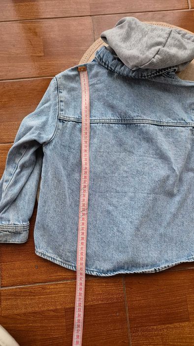 Джинсовка zara р. 104-110  р. 4-5 джинсова сорочка джинсовая курточка