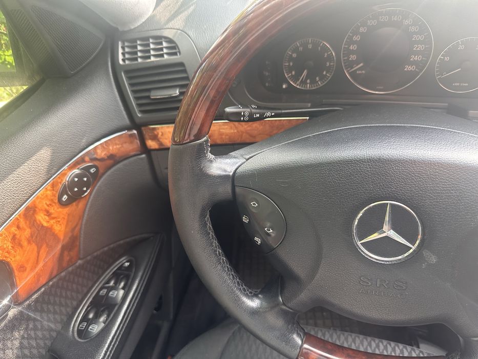 Kierownica Drewno Mercedes E klasa Cls