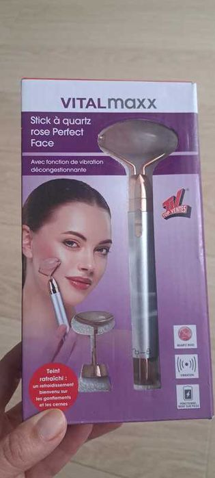 Jadeit masażer z kamienia do twarzy nowy