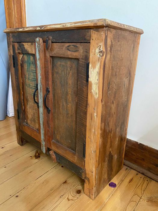 Movel Vintage madeira maciça