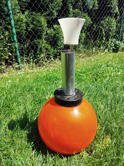 Lampa sufitowa pomarańczowa