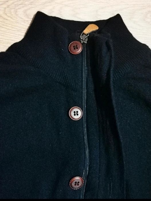 Sweter kardigan rozpinany wełniany Westbrook rozmiar XL