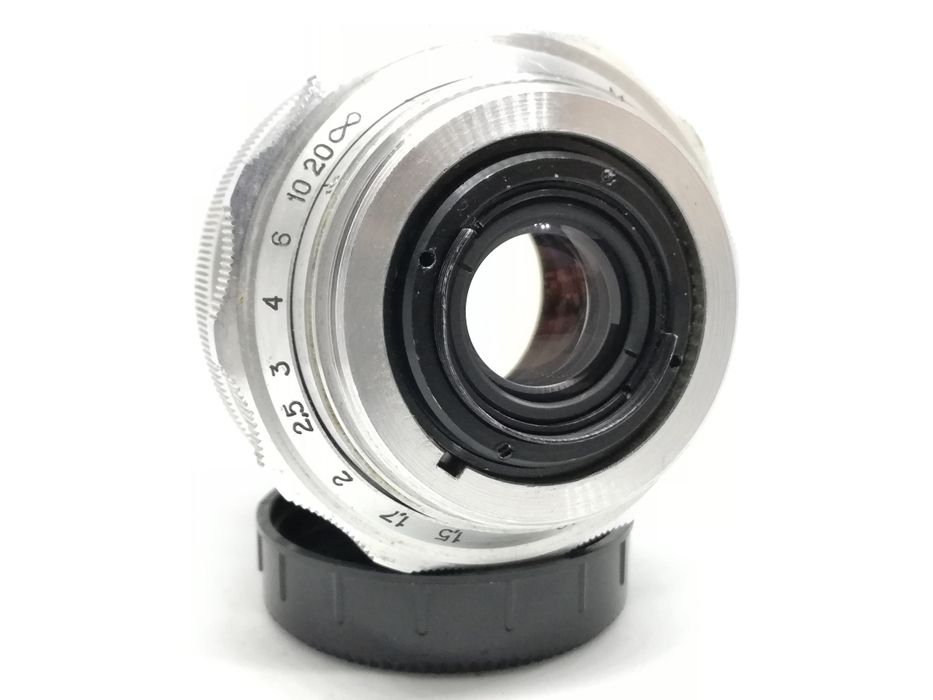 MIR 37mm 2.8 Grand Prix Brussels silver (M42)