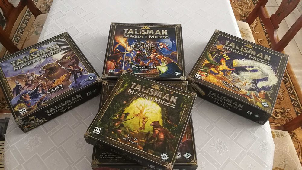 Talisman: Magia i Miecz – Zestaw (w tym niektóre dodatki całkiem nowe)