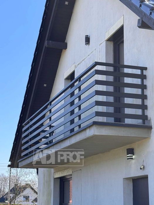 Balustrady Aluminiowe Balkonowe – Producent | Gotowe do Montażu
