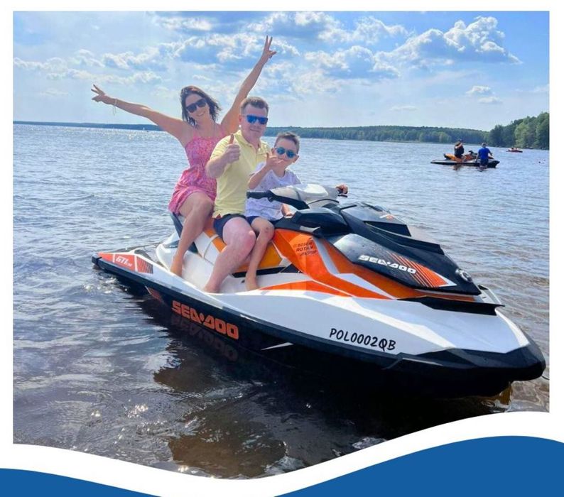 Skutery wodne Zalew Sulejowski wynajem doby godziny wypożyczalnia skuterów wodnych jet ski PROMOCJA