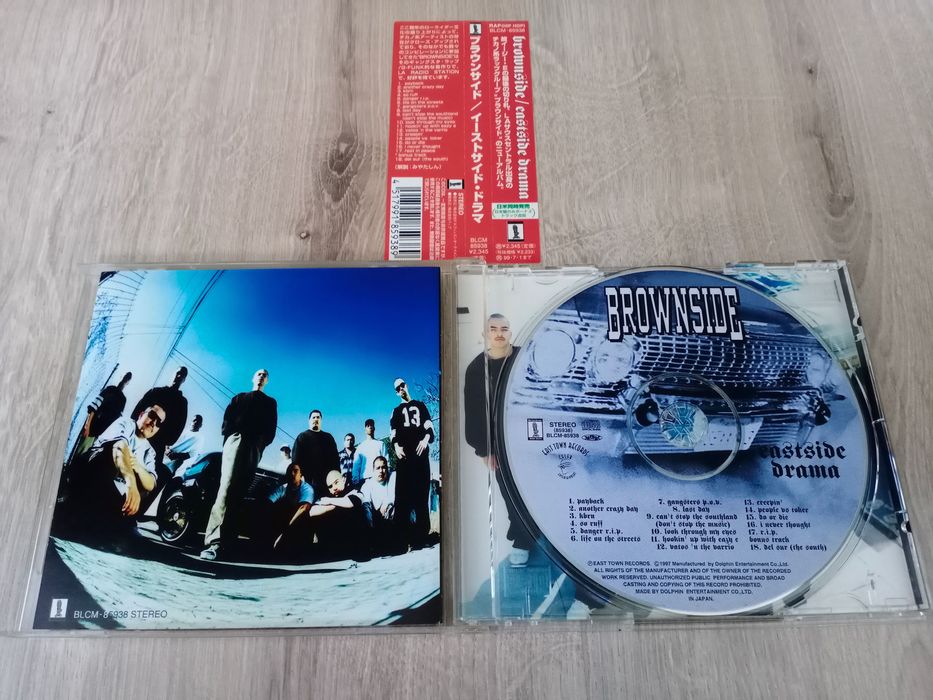 Brownside ‎– Eastside Drama 1997 оригинальное японское издание CD