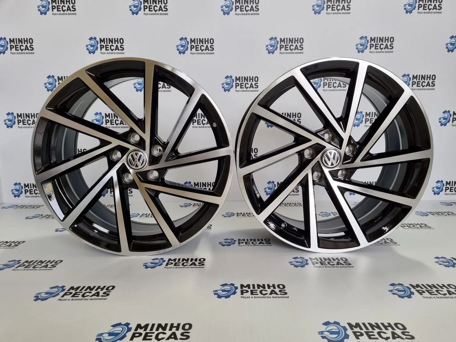 Jantes Golf R (2017) em 17 Preto Polido