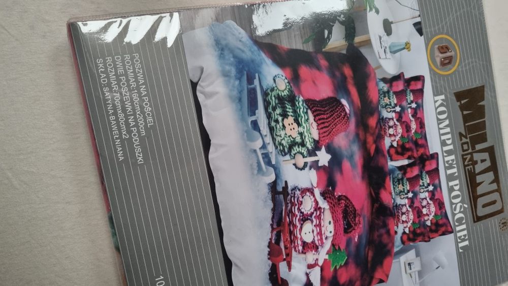 Pościel świąteczne MILANO 160X200