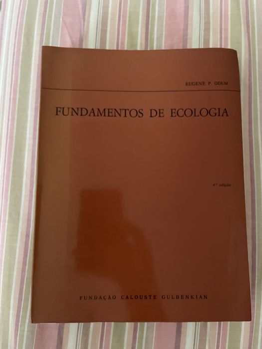 Livro Fundamentos de ecologia