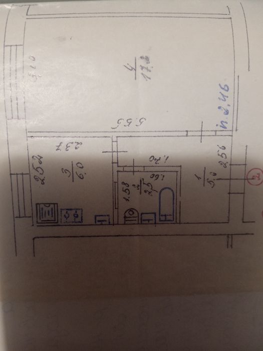 Продається однокімнатна квартира