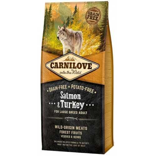 CARNILOVE Salmon & Turkey Large  – корм для собак великих порід 12 кг