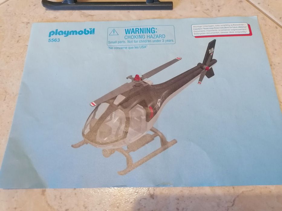 Playmobil 5563 - Helicóptero polícia