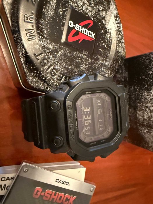 Relogio Casio G shock GX-56BB-1ER Solar "The King"