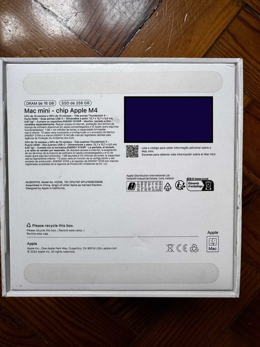 Mac Mini M4 Box