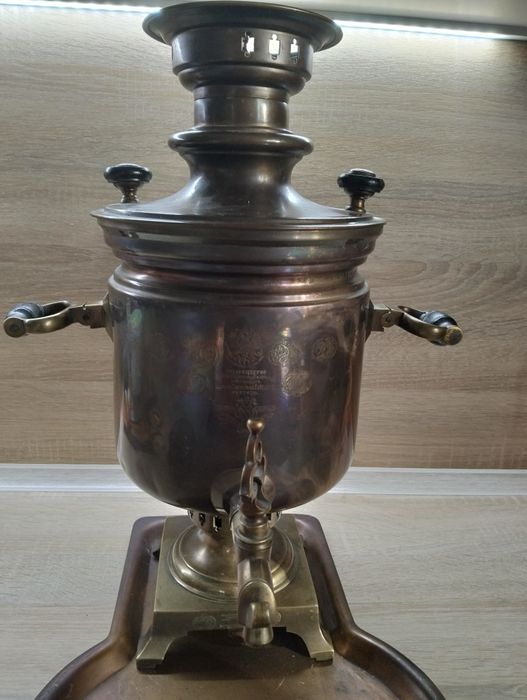 Samowar cesarski Tula  antyk sygnowany