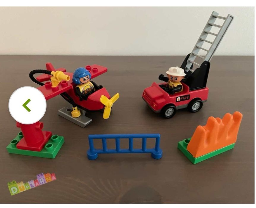 Duplo 3655 Samolot strażacki