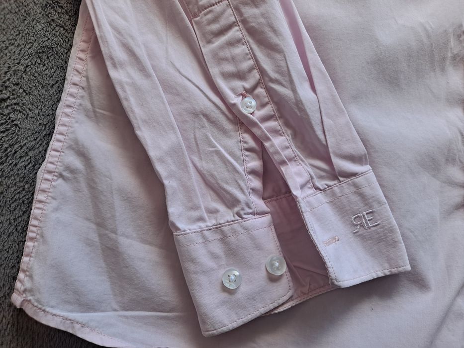 Męska koszula RESERVED Slim Fit rozmiar 42 w kolorze bladoróżowym
