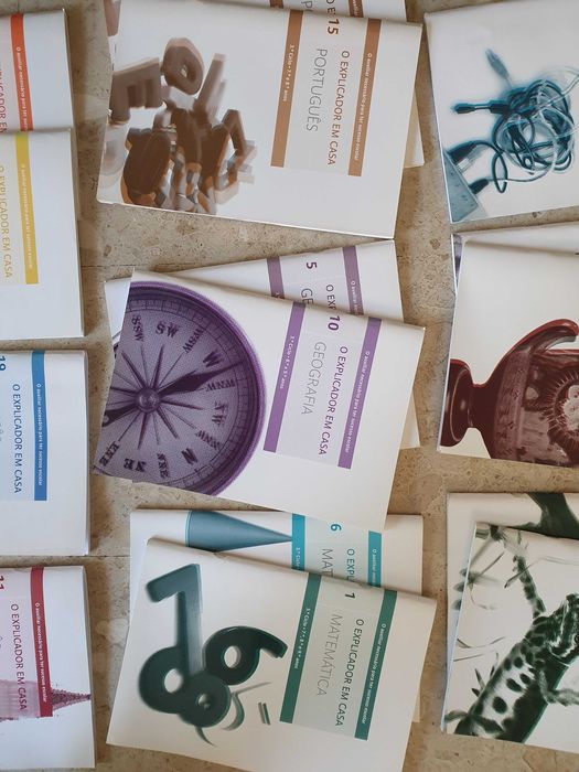15 Cadernos de atividades. O explicador em casa. .3 ciclo