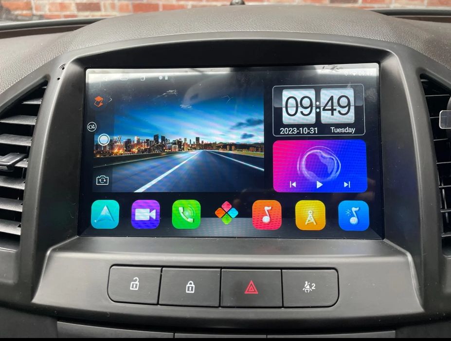 Rádio Android 13 com GPS Opel Insignia (Novo)