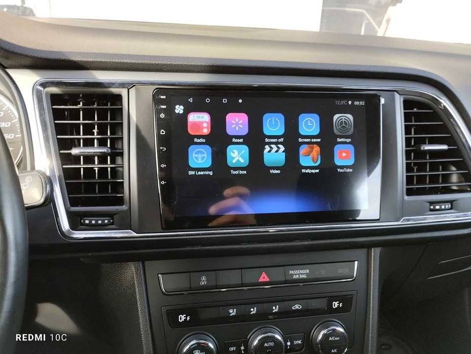 Rádio 2DIN 9" • Seat IBIZA 6F / Arona / Ateca • [4+64GB] Android