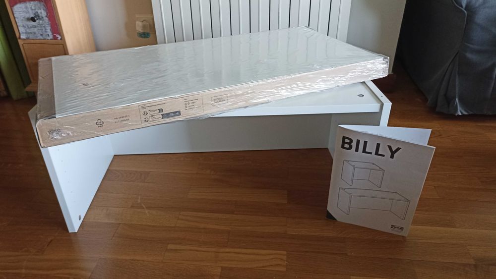 Extensão em altura billy branco, 80x39x35 cm