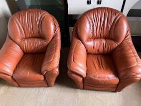 Sofás e poltronas em pele